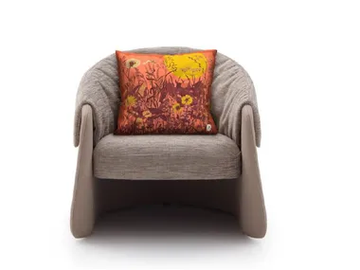 BLAZER - Fabric easy chair with armrests by Ditre Italia - view 2